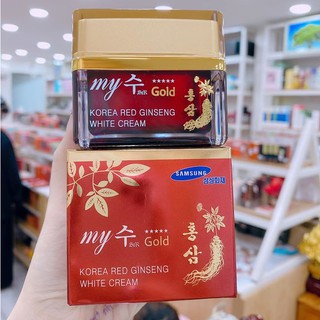Kem Sâm Hàn Quốc My Gold Korea Red Ginseng White Cream 50ml
