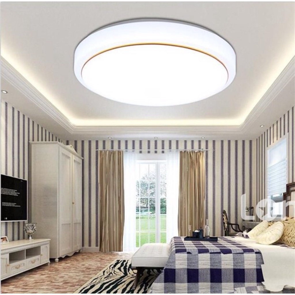 Mô Đun Đèn LED Hình Tròn 12/18/24/36 LED 220V Gắn Trần Nhà Phòng Khách Phòng Ngủ