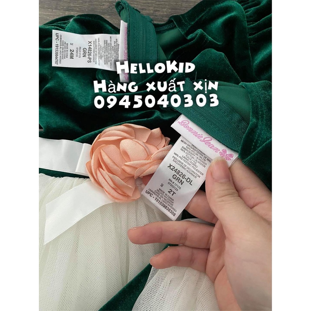 Váy nhung xanh chân váy tutu | BigBuy360 - bigbuy360.vn