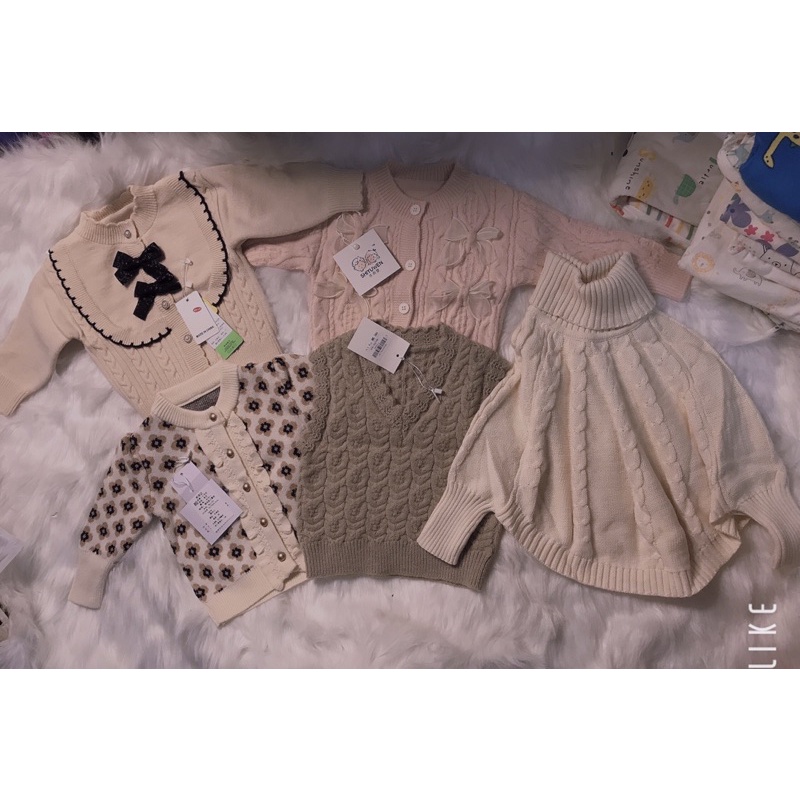 Set gile hoạ tiết quần jean mềm cho bé gái