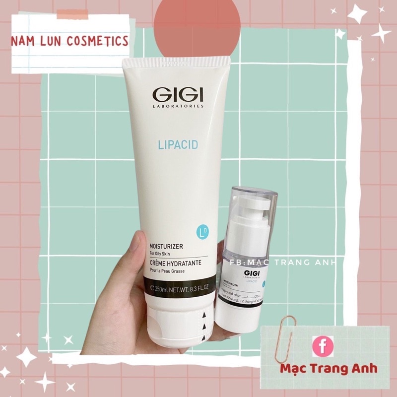 Kem dưỡng Gigi lipacid moisturizer creme