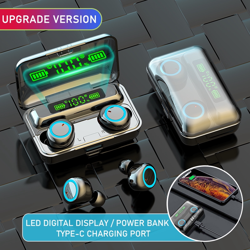 Tai nghe TWS kết nối bluetooth 5.0 có micro chất lượng cao | BigBuy360 - bigbuy360.vn