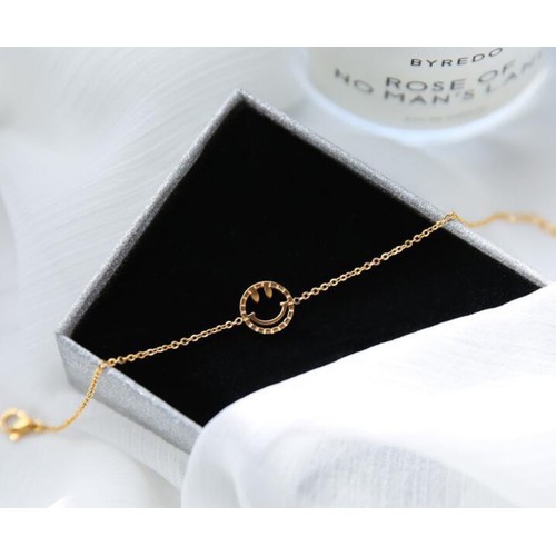 Lắc Tay Mặt Cười Titan Ko Đen TT 2249