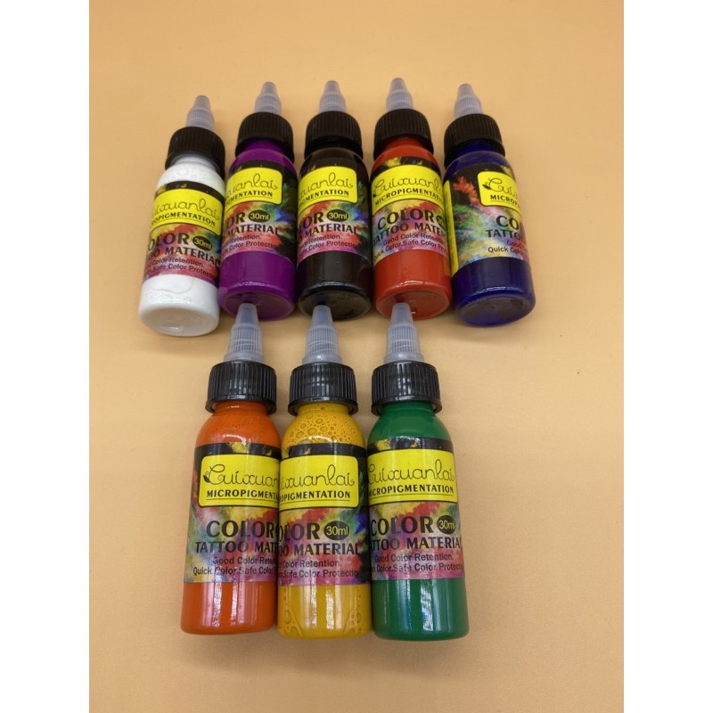 Mực xăm body Cuixuanlai lên màu chuẩn 30ml