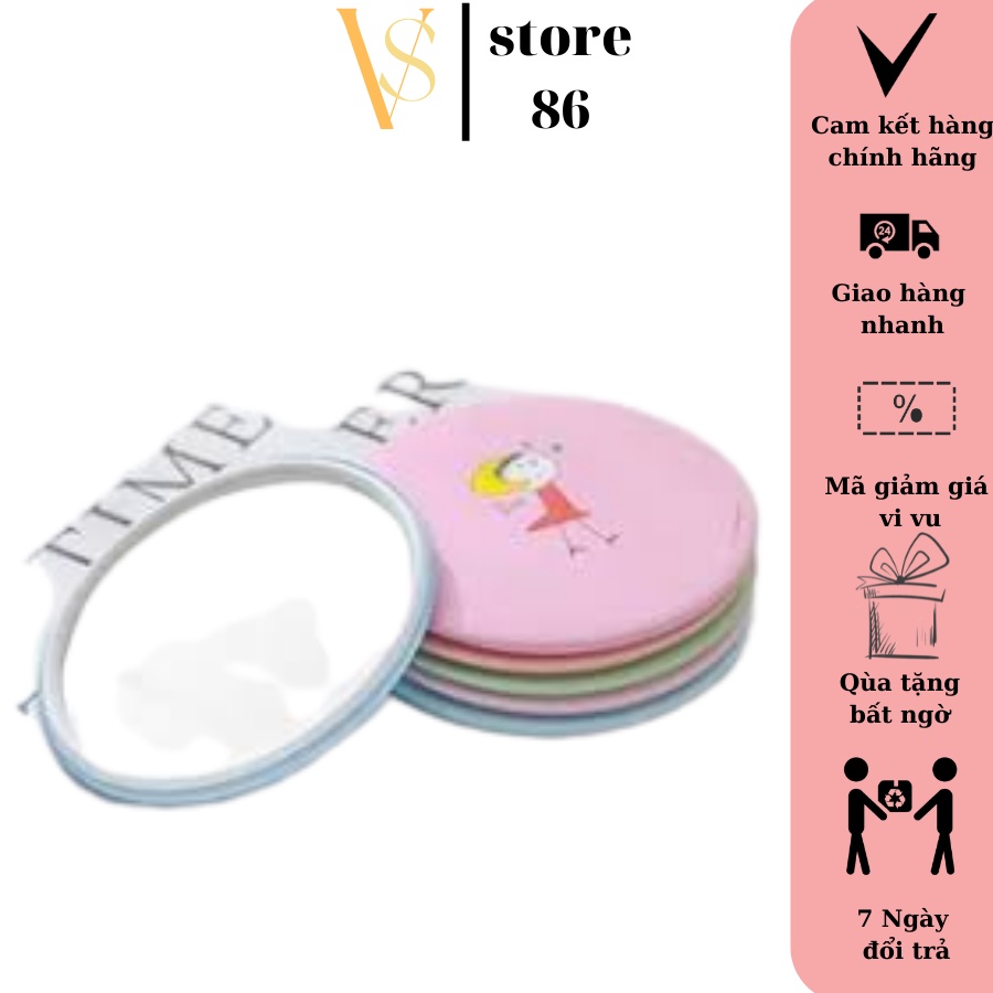 GƯƠNG TRÒN MINI Đáng Yêu Hàn Quốc Bỏ Túi - Gương Soi Bé Nhỏ Cầm Tay Di Động VS STORE
