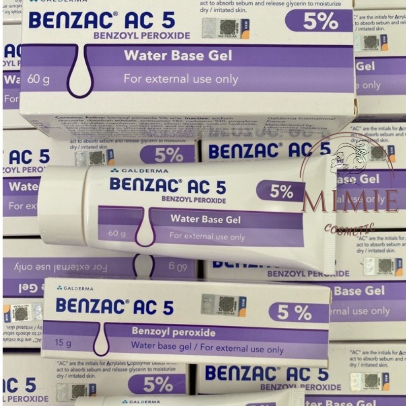 [CHÍNH HÃNG] Kem Ngừa Mụn Benzac AC Benzoyl Peroxide - Galderma, Giảm Sưng, Se Cồi Mụn Viêm Bọc