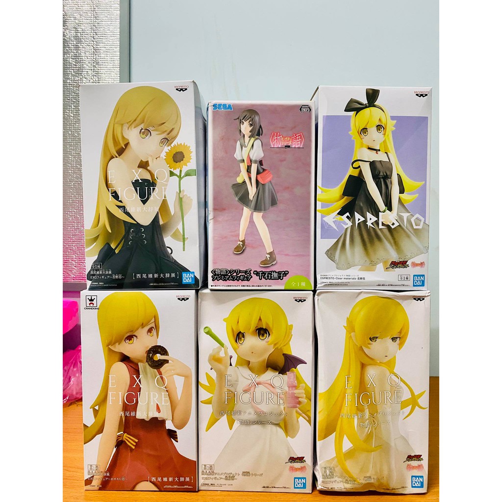 [ Ora Ora ] [ Hàng có sẵn ] Tổng hợp mô hình bakemonogatari Monogatari Series Figure chính hãng Nhật