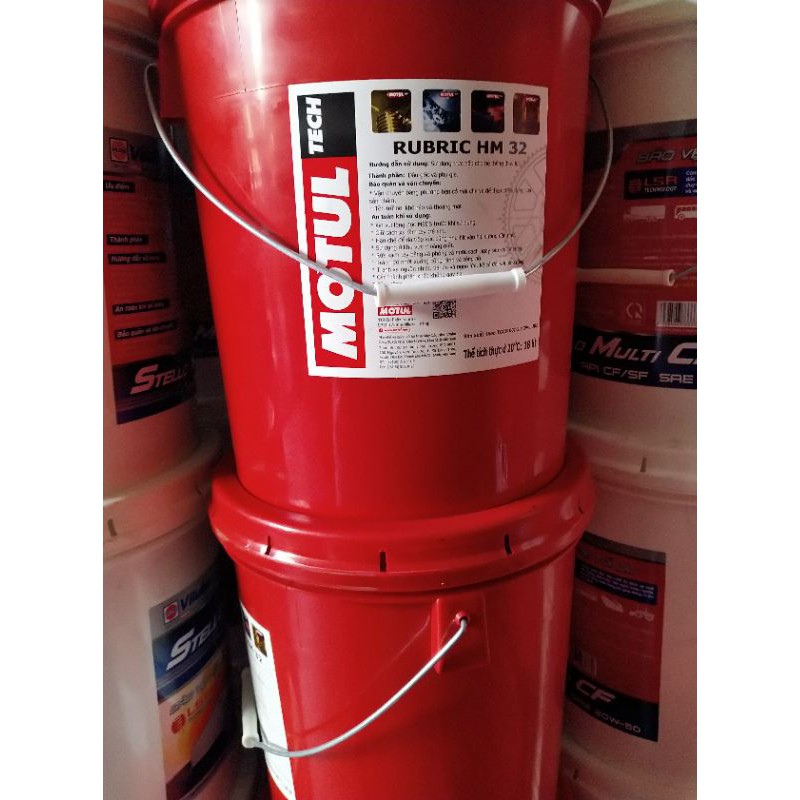 Combo gồm 2 lít dầu thuỷ lực Motul Rubric HM 32,hm68 chính hãng chiếc lẻ từng lít