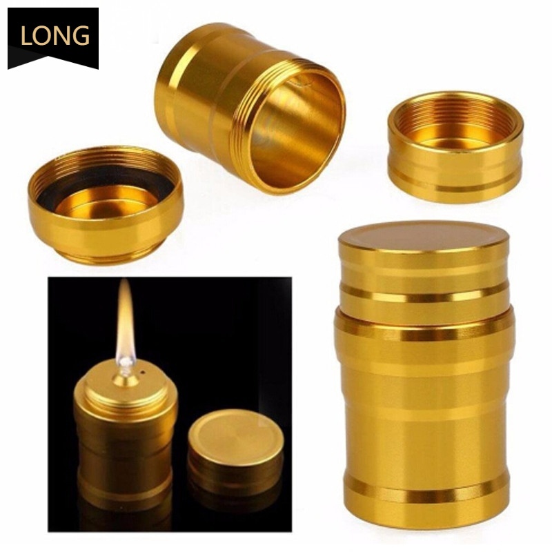 Đèn cồn vỏ nhôm mini tiện lợi cho phòng thí nghiệm
