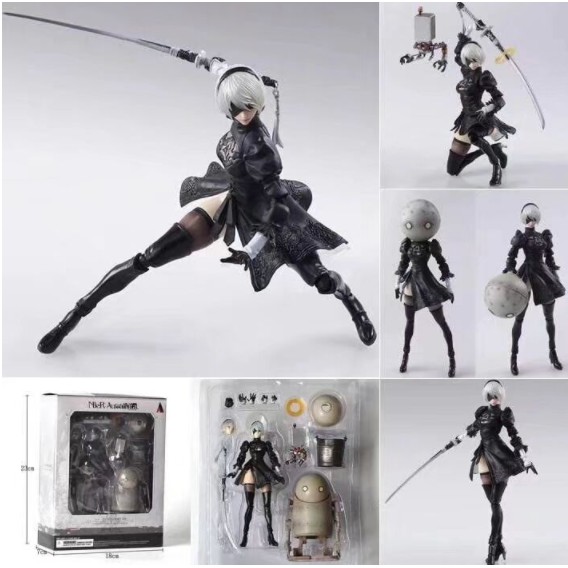 Mô hình khớp nhân vật gamee Nier Automata 15cm