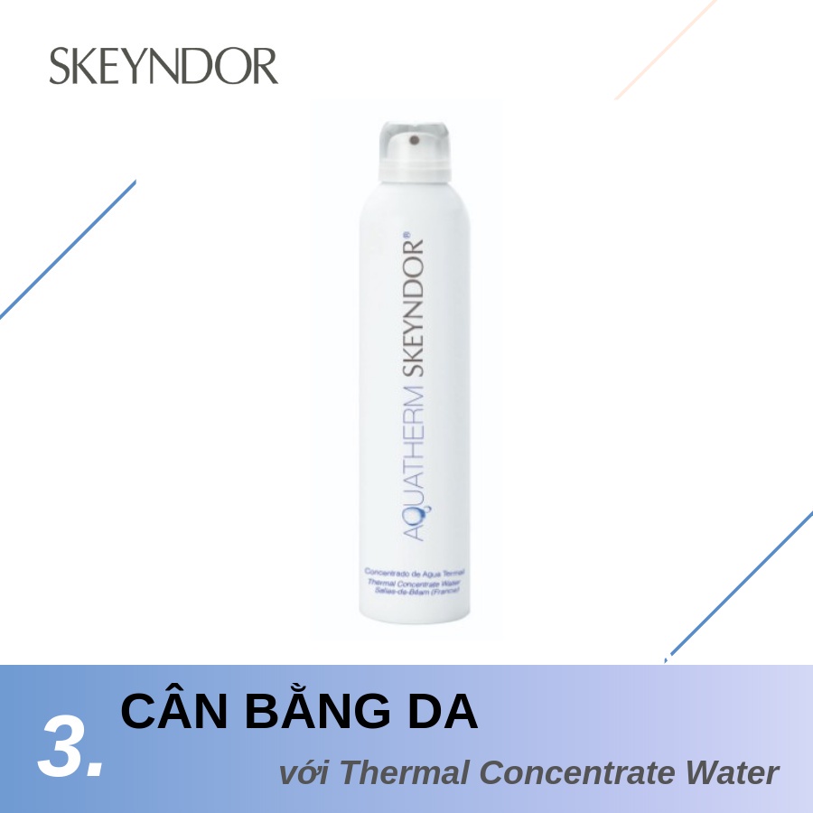 SKEYNDOR Aquatherm Xịt khoáng suối nước nóng làm dịu mát da, se khít lỗ chân lông Thermal Concentrate Water 100ml | BigBuy360 - bigbuy360.vn