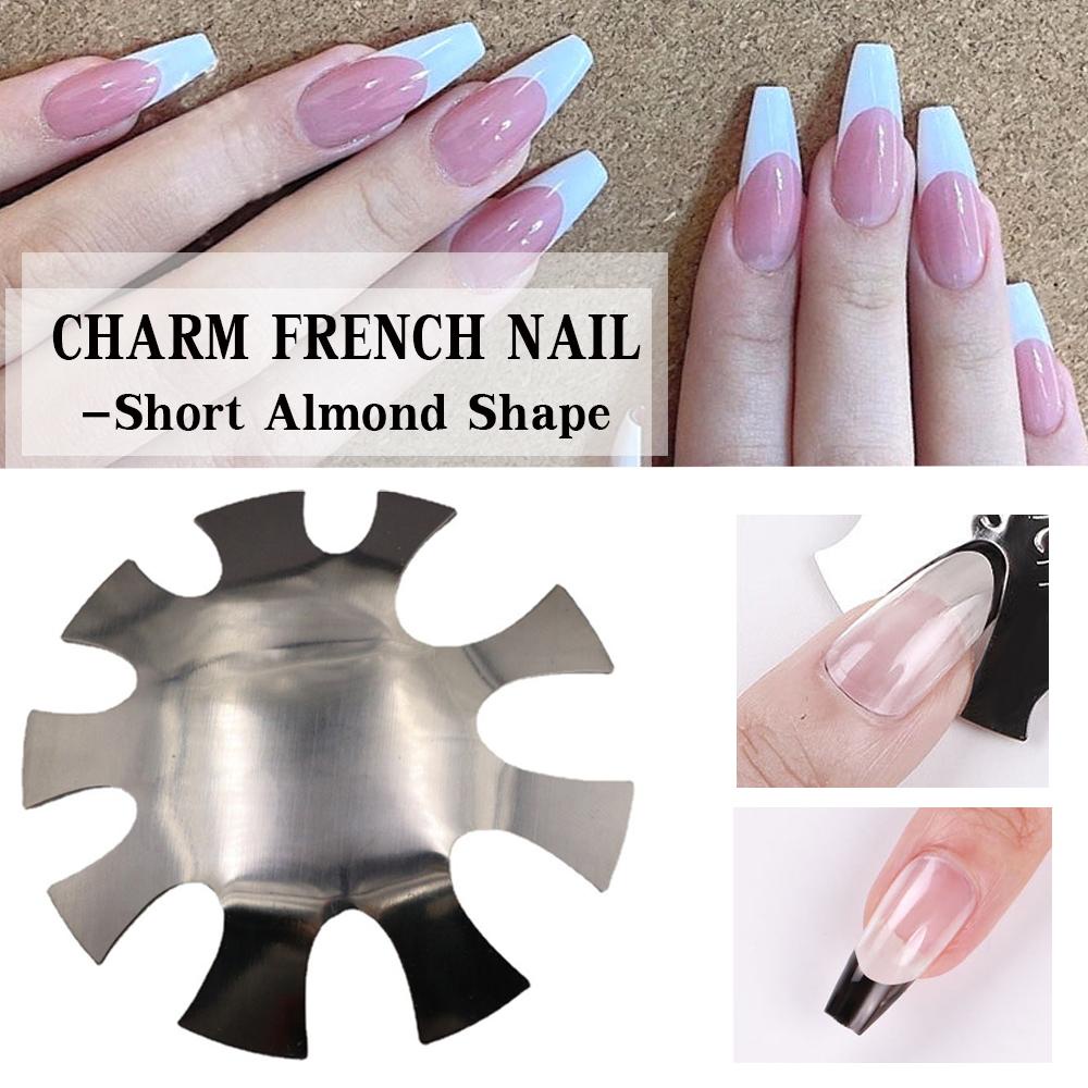 Bộ Dụng Cụ Cắt Móng Tay Hình Mặt Cười Kiểu Pháp Màu Hồng Trắng