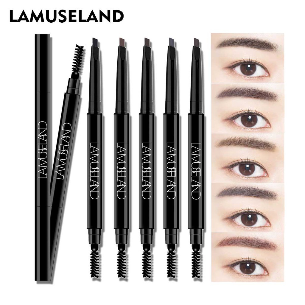 Sale 70% Chì kẻ lông mày dạng xoay LAMUSELAND lâu trôi thiết kế hai đầu tiện dụng, 02 Brown Giá gốc 20,000 đ - 60A97-3 | BigBuy360 - bigbuy360.vn