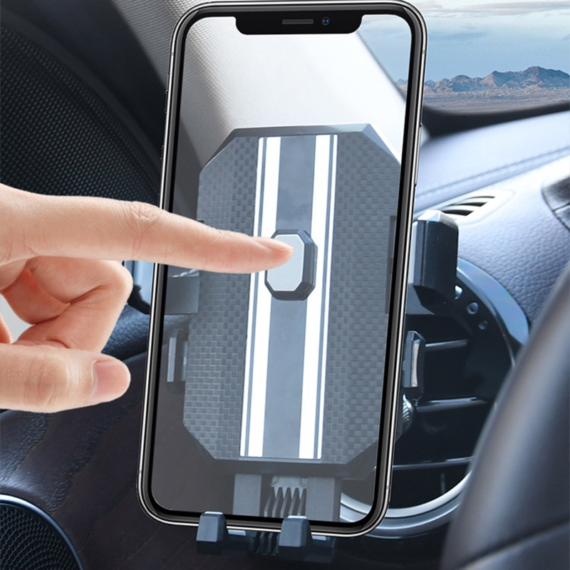 Giá Đỡ Điện Thoại / GPS Thông Dụng Gắn Khe Điều Hòa Xe Hơi