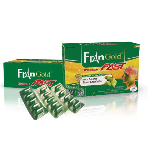 Bổ Não, Giảm Đau Đầu,Tê mỎI Tay Chân FRANGOLD FAST