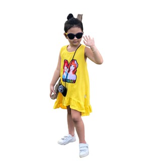 Đầm suông size đại bé gái từ 20-30kg