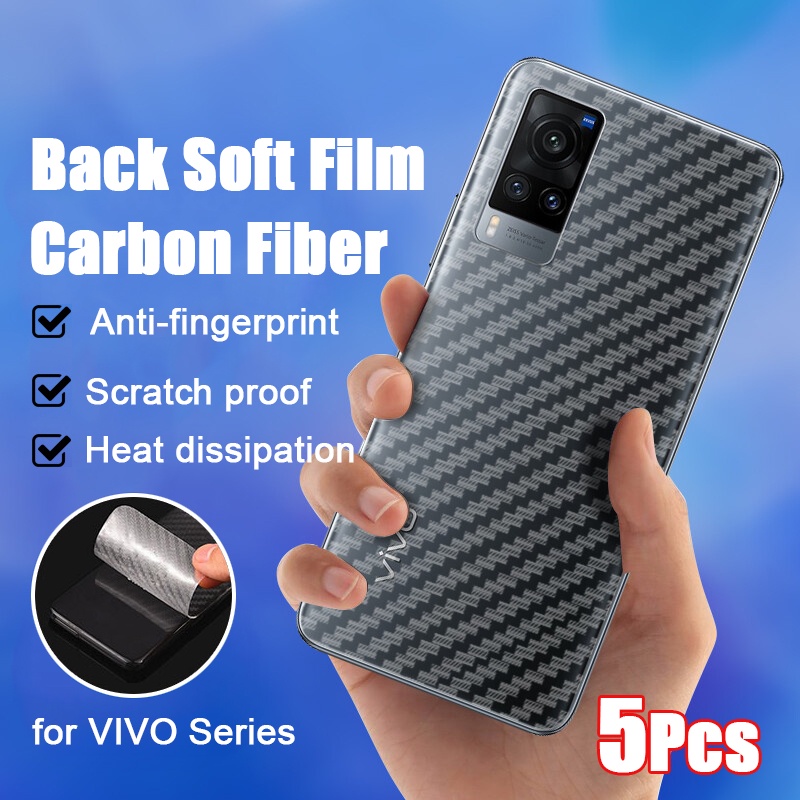 Miếng dán mặt lưng cacbon chống vân tay VIVO S1 Pro V11 V11i V20 V21 V23E Y01 Y1S Y21 Y21S Y33S Y53S Y51 Y15S Y15A Y11 Y12 Y15 Y17 Y19 Y91 Y91i Y91C Y93 Y95 Y20 Y20i Y20S Y12S Y12A Y30 Y30i Y50 U10