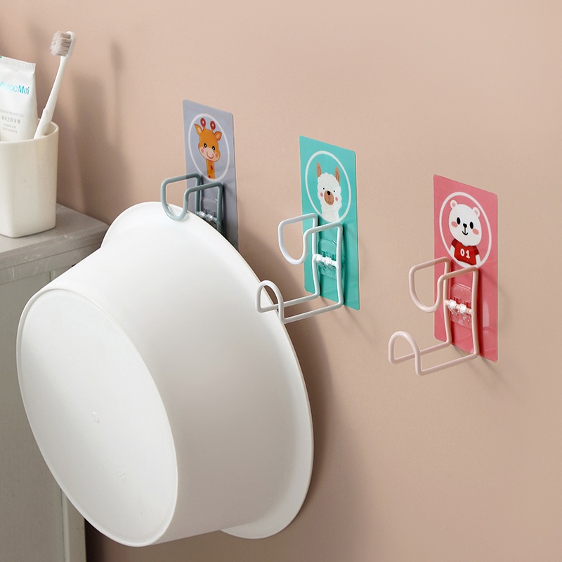 Giá Gắn Tường Bằng Thép Không Gỉ Để Treo Thau Chậu Rửa Tiện Dụng