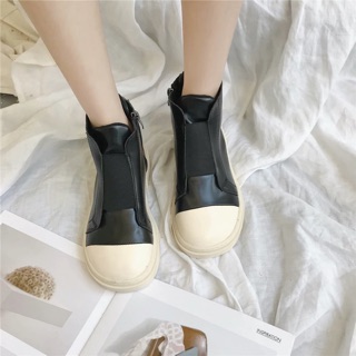 Giày RO Cổ cao cột dây sau ( Full Box + Quà )