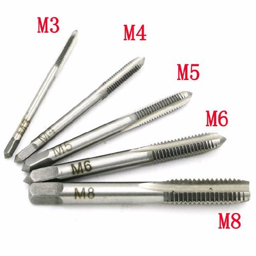 Bộ Sản Phẩm Tay Quay Taro Tạo Ren Răng Tự Động M3-M8 Tặng Kèm 5 Mũi Taro Ren