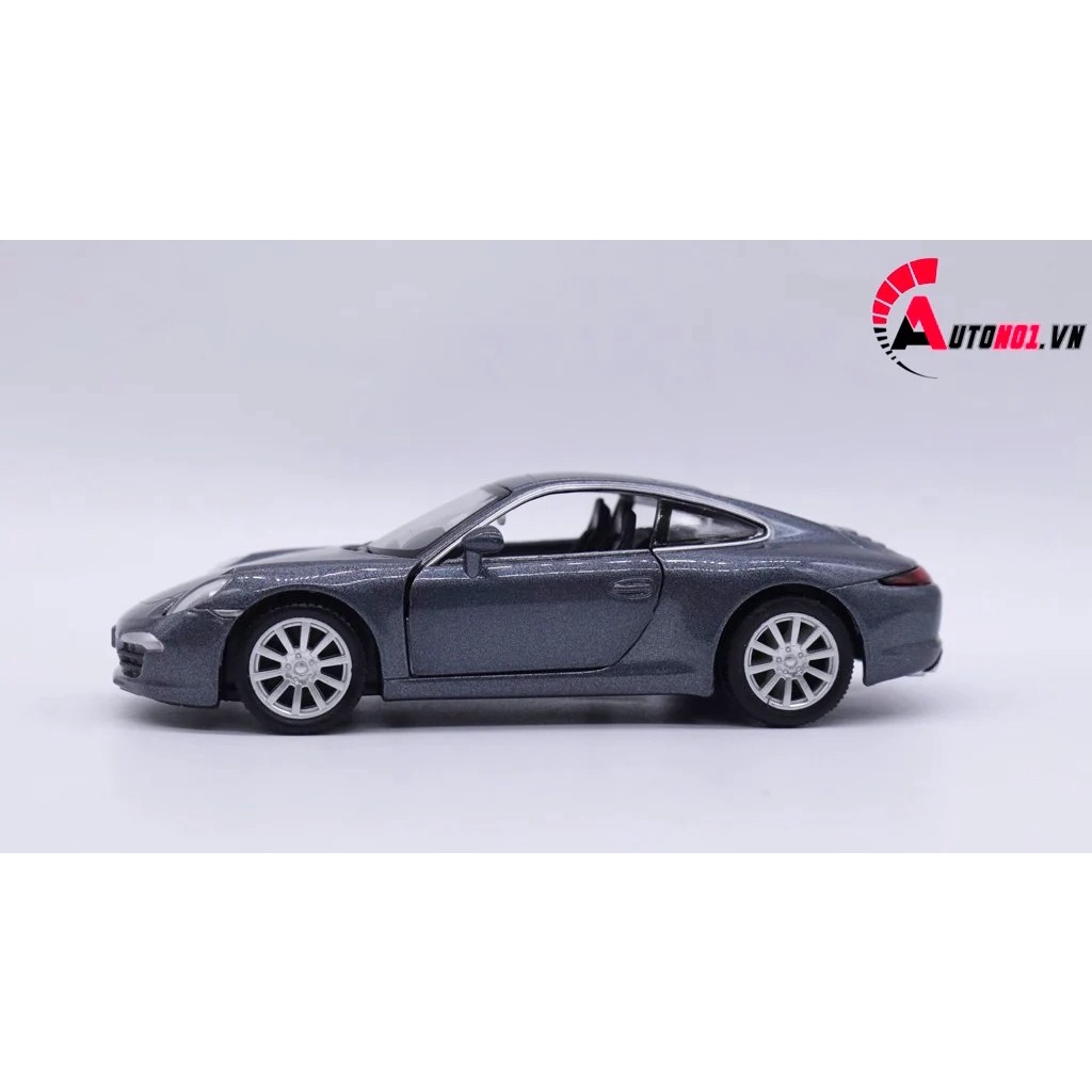 MÔ HÌNH XE PORSCHE 911 GREY 1:36 SCALE MODEL 7729