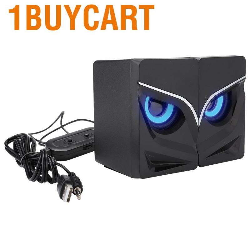 Cặp loa siêu trầm để bàn SADA V-128 mini kết nối USB 2.1 dành cho máy tính/điện thoại di động/máy tính xách tay