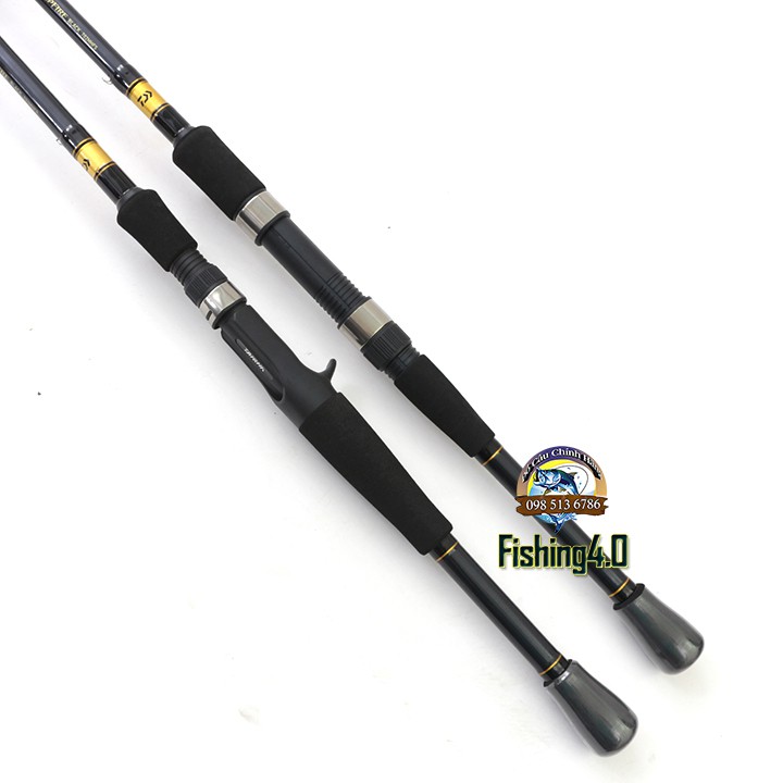 Cần Câu Lure Daiwa Sweepfire Black - new 2021 - 702MH - Máy đứng Máy Ngang 2m1