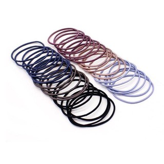 Combo 20 sợi dây thun cột tóc nhiều màu, sợi dai buộc chắc bền