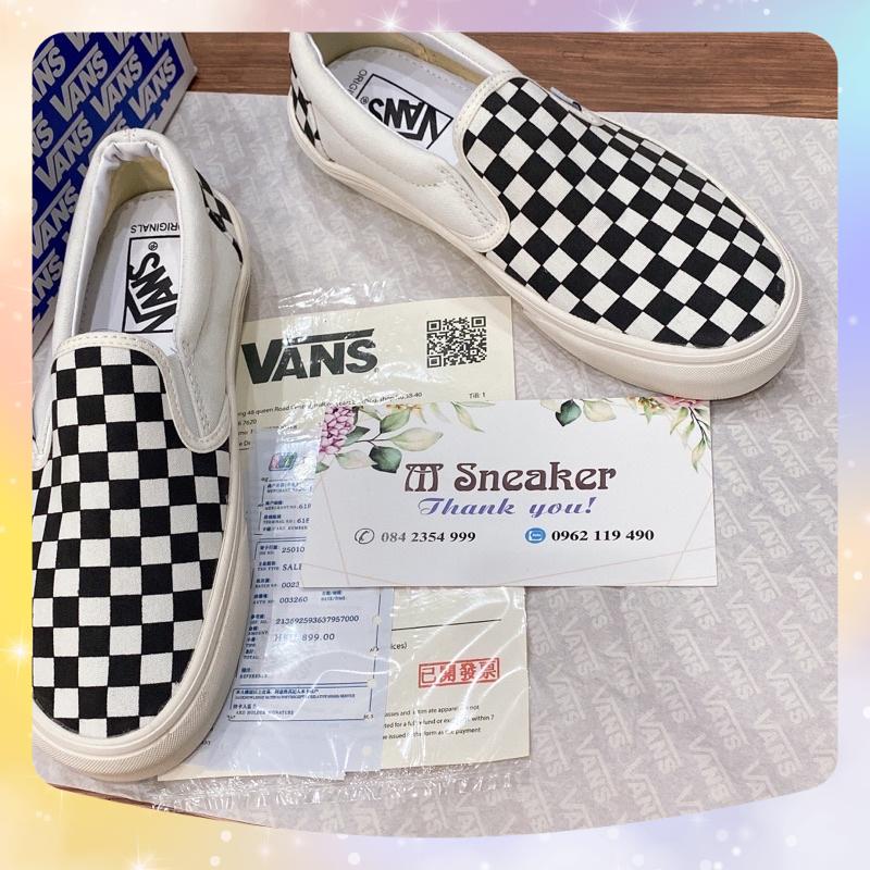 (⚡️Freeship + Full box⚡️) Giày thể thao sneaker  Vans Carô cao hottrend hàng chuẩn trung.