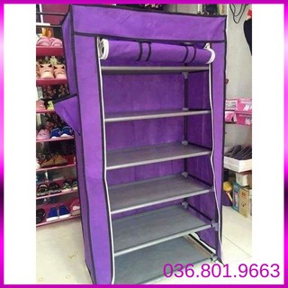 Tủ giày vải 7 tầng 6 ngăn