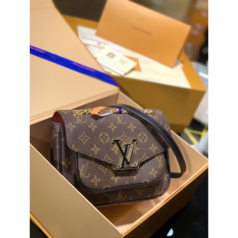 Túi lv kẹp nách hàng vip màu honey