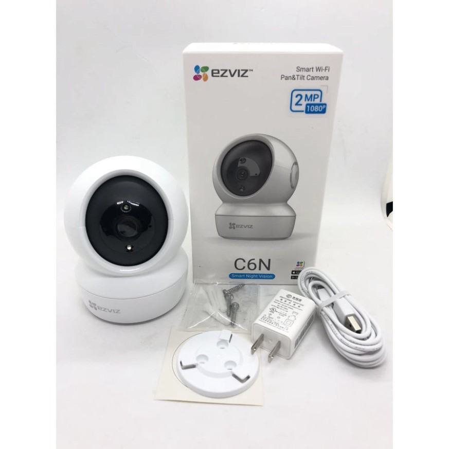 Camera 2M Trong Nhà  WIFI Ezviz C6N CV246 C6CN Smart Home 2K 1080P 2mp 4mp