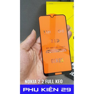 [Nokia 2.2] Kính cường lực FULL màn FULL keo Glass Pro+ 9H