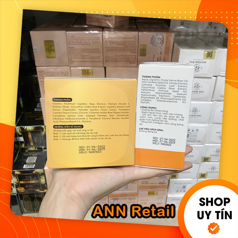 [Chính Hãng] Combo Kem Face Men Gạo Nicos + Serum Tinh Chất Mật Ong Nicos - Boss Thanh Nhi Nikos
