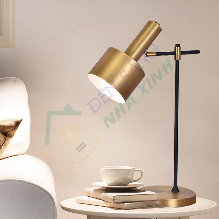 Đèn bàn làm việc B127 theo phong cách Châu Âu, sử dụng trong phòng học, phòng ngủ, phòng đọc sách, làm việc