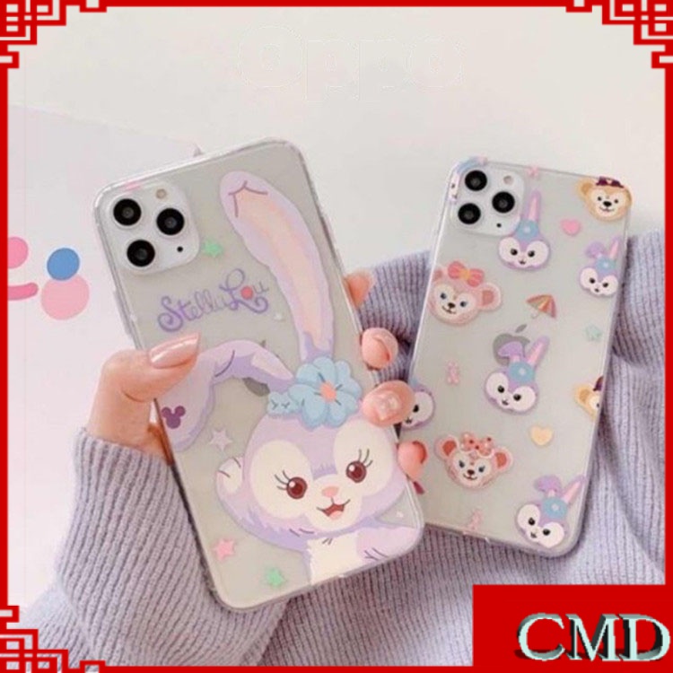 Ốp Điện Thoại Kèm Tai Lớn Màu Hồng Cho iPhone 6/6plus/6s/6splus/7/7plus/8/8plus/x/xr/xs/11/12/13/pro/max/plus/promax/-211
