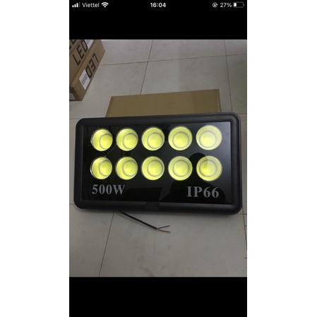 Đèn led pha cốc 500w IP66 ngoài trời siêu sáng
