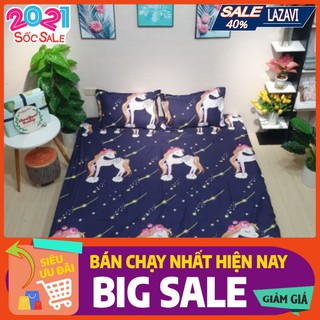Ga trải giường 2m2 sale lỗ mẫu ngựa hồng