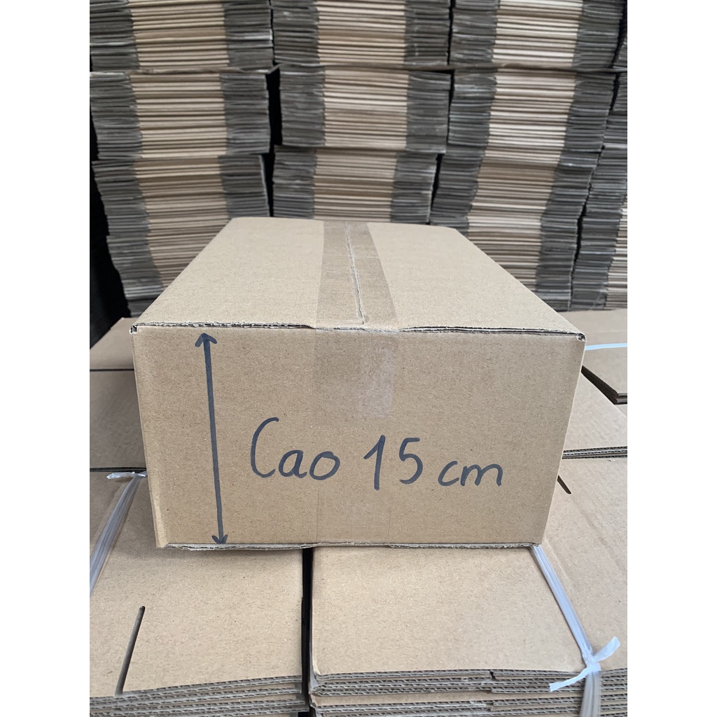 35x25x15 Thùng giấy gói hàng STOW hộp đựng giày carton tiện lợi