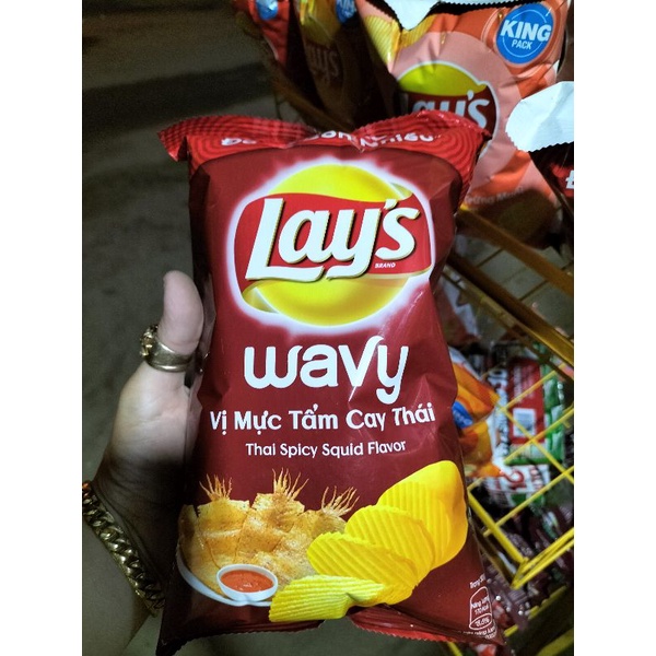 SNACK LAYS ĐẦY ĐỦ HƯƠNG VỊ - Combo 10 gói loại 56g/28g