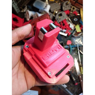 Chuyển pin Makita cho máy Hilti