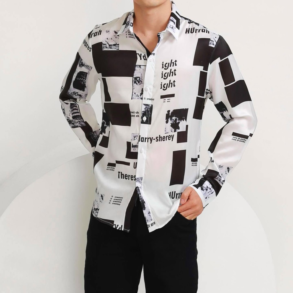 ÁO SƠ MI NAM TAY DÀI , HỌA TIẾT ĐẸP , NHIỀU MẪU HỌA TIẾT