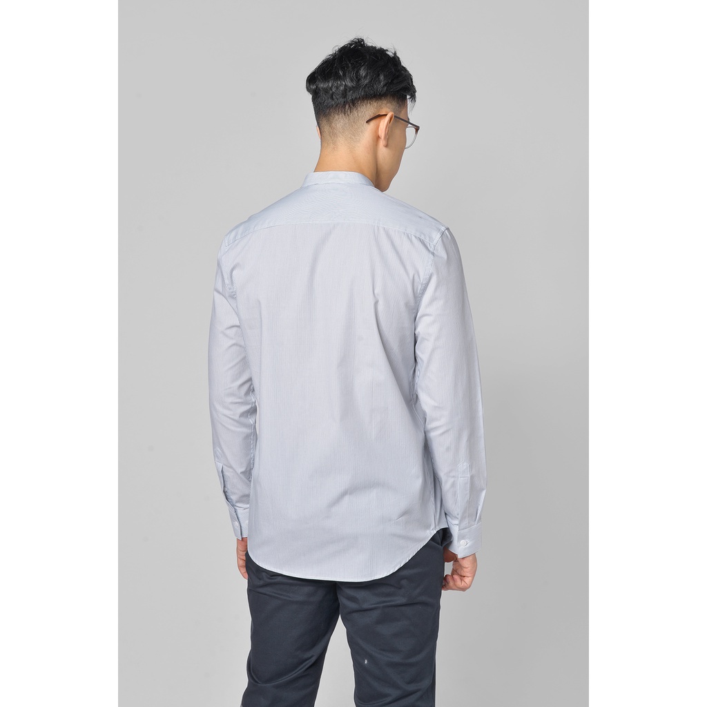Áo Sơ Mi Nam Tay Dài Kẻ Sọc Form Fitted - Routine 10F20SHL025