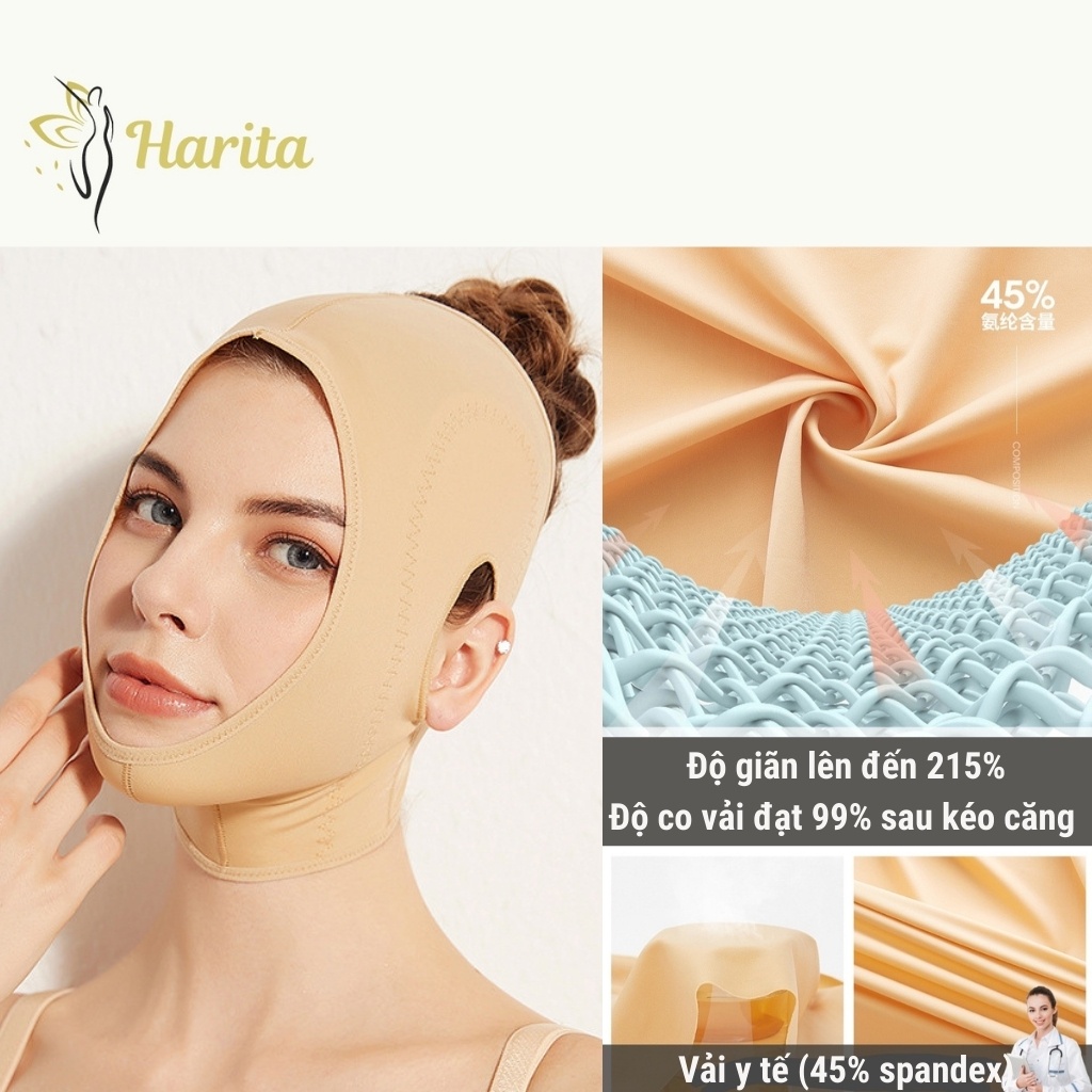 Đai gen định hình thon gọn mặt cằm V-line cao cấp xuất Nhật | BigBuy360 - bigbuy360.vn