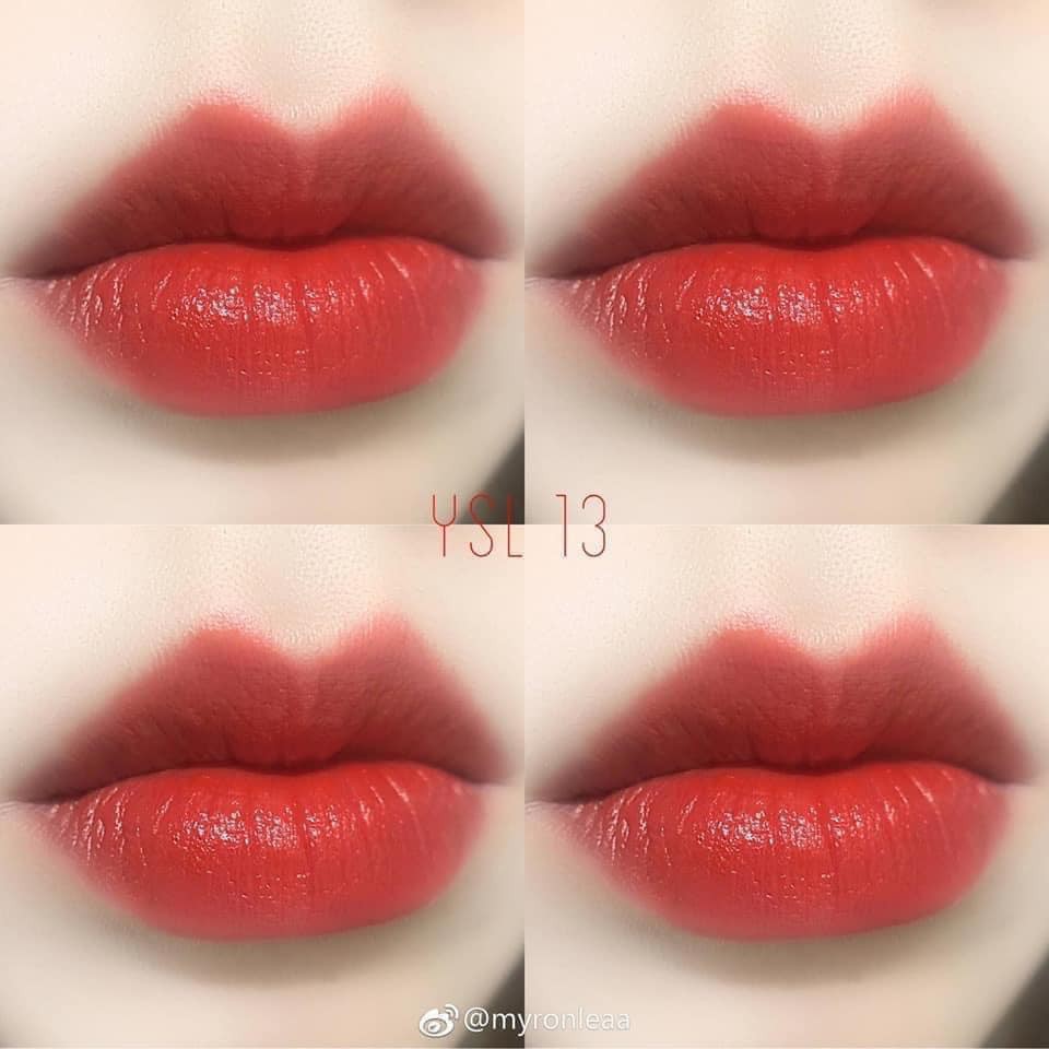 Son YSL Rouge Couture Màu 13 Le Orange - Đỏ Cam