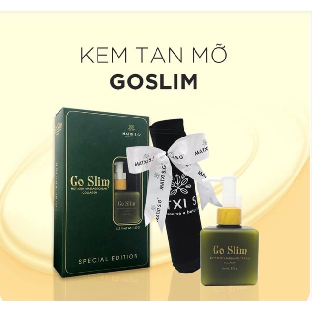 Kem tan mỡ Goslim