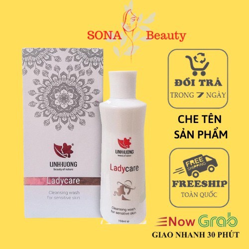 Gel Phụ Khoa Lady Care Linh Hương Gel Tình Ái Dung Dịch Vệ Sinh Phụ Nữ Cao Cấp