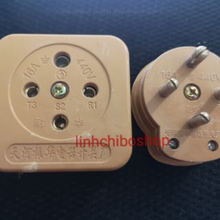 Ổ, phích cắm công nghiệp 16A, 25A
