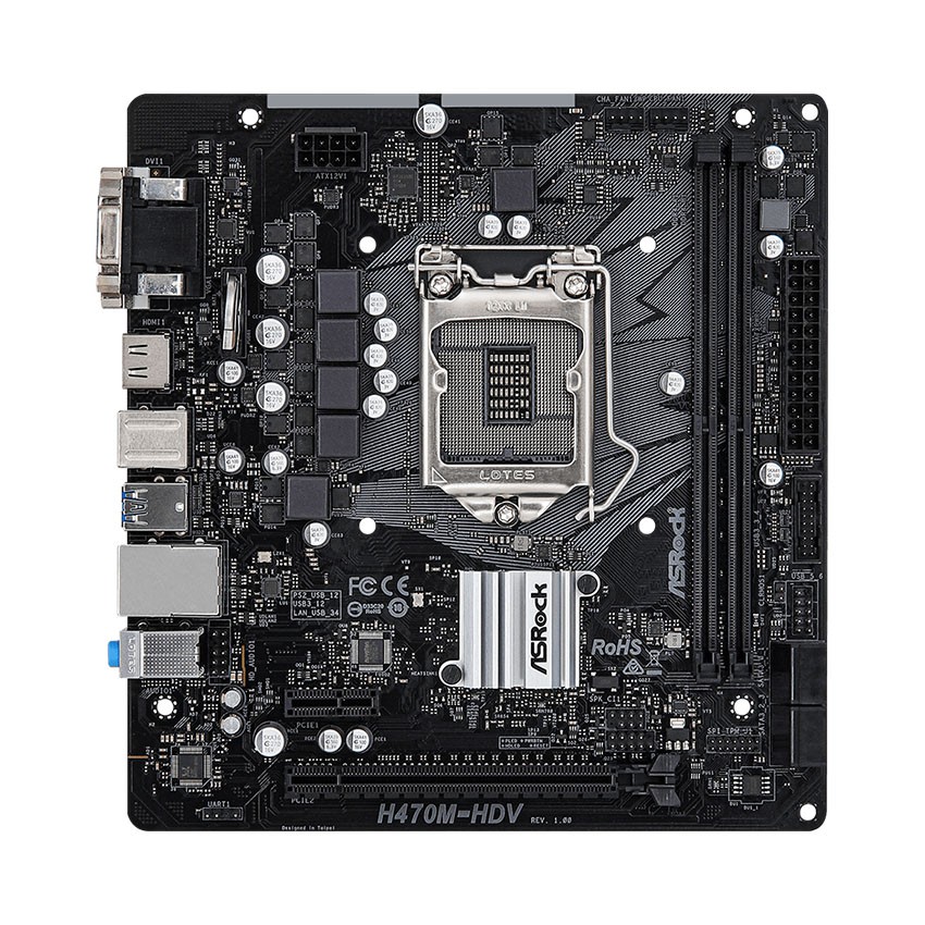 [Mã 1911ELSALE hoàn 7% xu đơn 300K] Bo mạch chủ ASROCK H470M HDV- Gía siêu tốt | BigBuy360 - bigbuy360.vn