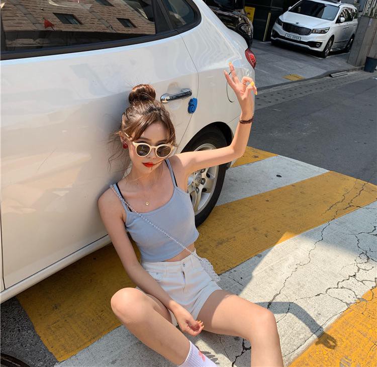 Áo Lửng Hai Dây Quyến Rũ Dành Cho Nữ